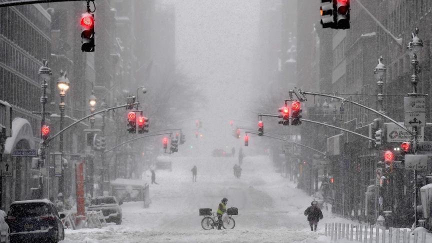 La tempête hivernale Blair apporte la neige de l’Atlantique